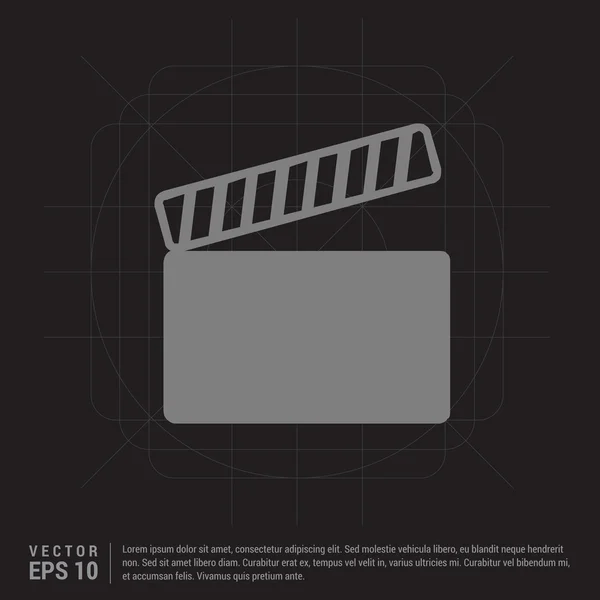 Film film symbol — Wektor stockowy