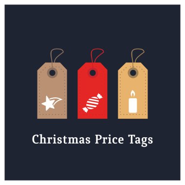 Christmas Price Tags clipart
