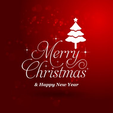 Noel arka plan görüntüleri kartı. Neşeli Noel ağacı