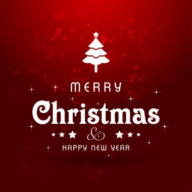 Noel arka plan görüntüleri kartı. Neşeli Noel ağacı