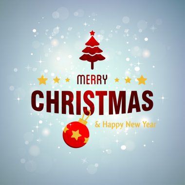 Noel arka plan görüntüleri kartı. Neşeli Noel ağacı