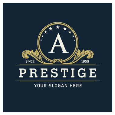 Company Logo Template with Letter A