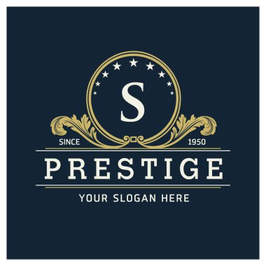 Company Logo Template with Letter S