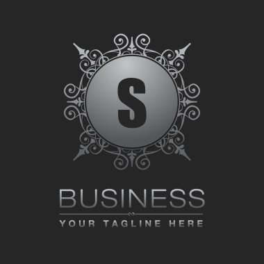 S harfi ile iş Logo tasarımı