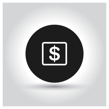 dolar işareti simgesi.