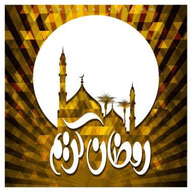 Siluet Camii arka plan