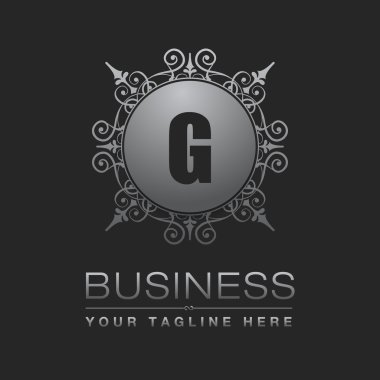 G harfi ile iş Logo tasarımı