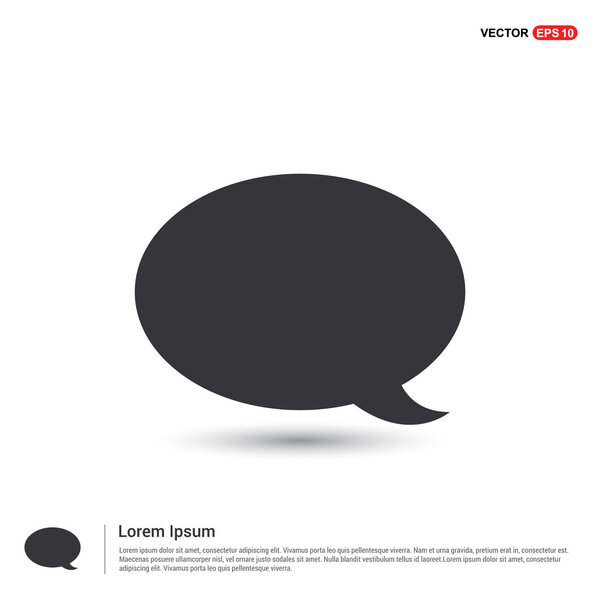 speech bubble icon