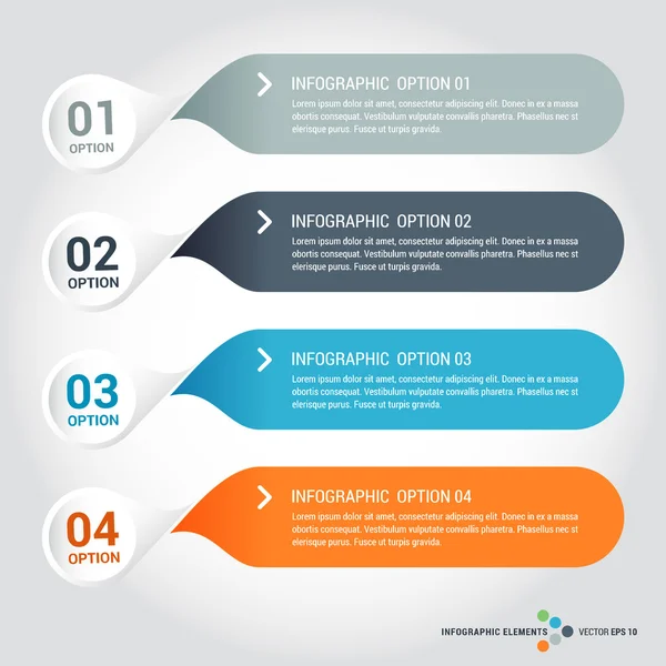 Design de modelo de infográfico de negócios —  Vetores de Stock