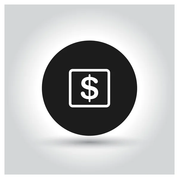 Dollar Sign Icon. — Stock Vector