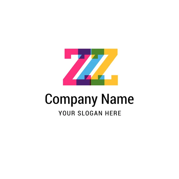 Letra Z logo icono de diseño — Archivo Imágenes Vectoriales