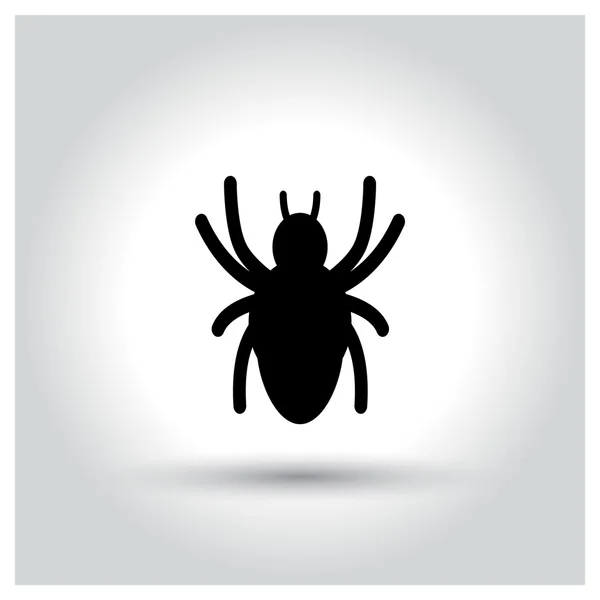 Halloween pająk ikona — Wektor stockowy