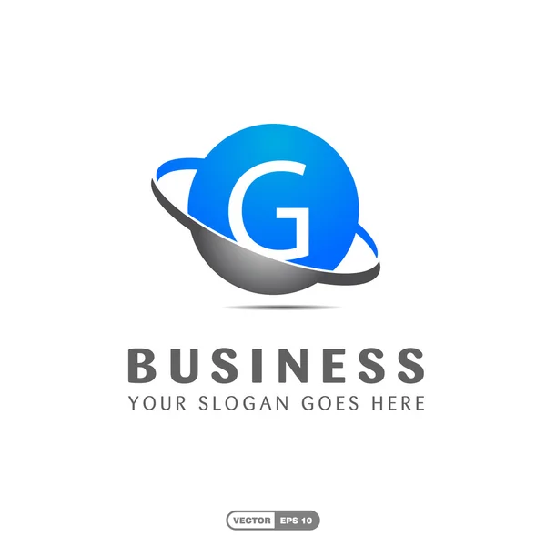 Business company letter G logo — Stock Vector