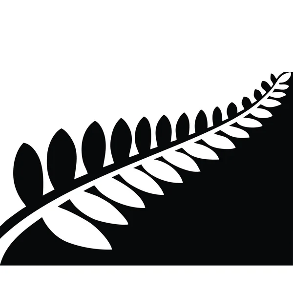 Drapeau floral Nouvelle Zélande — Image vectorielle