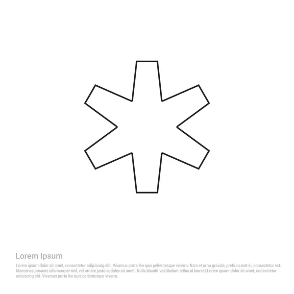 Icône de pictogramme contour — Image vectorielle