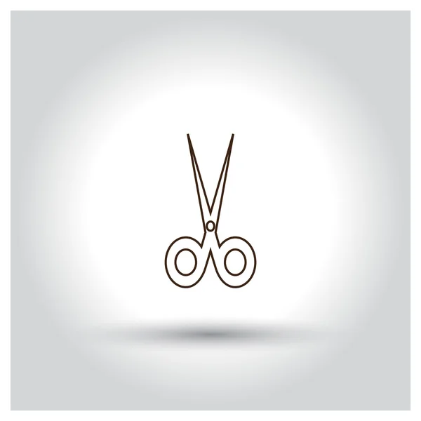 Scissors tool icon — Stock Vector