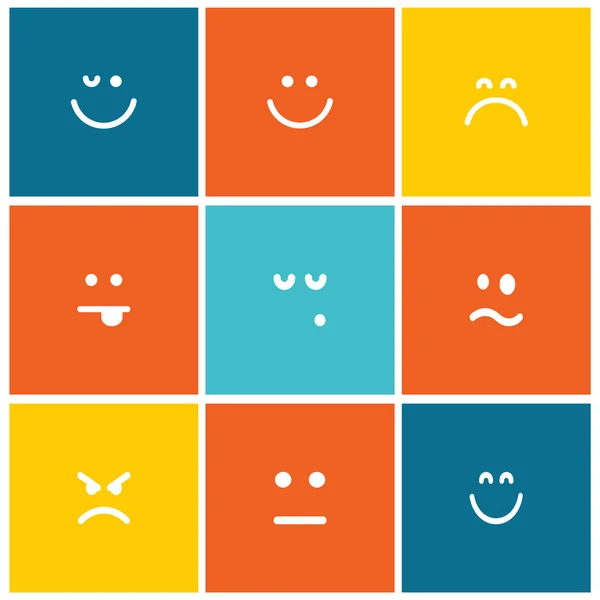 emotion icons with smiley