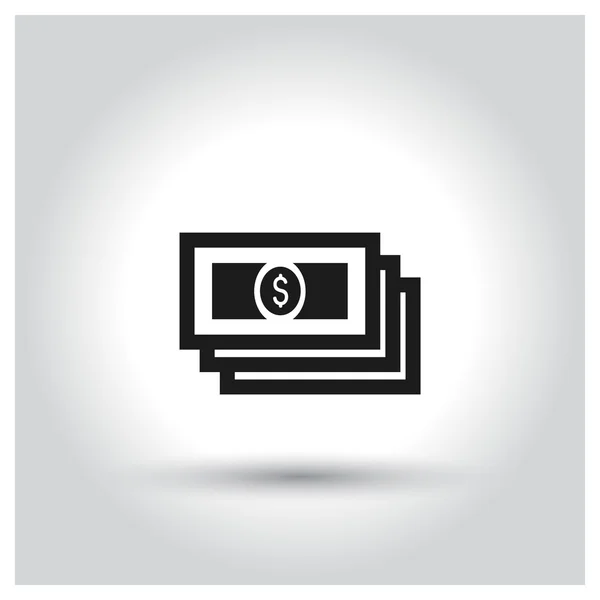 Dollar currency Icon. — Stock Vector