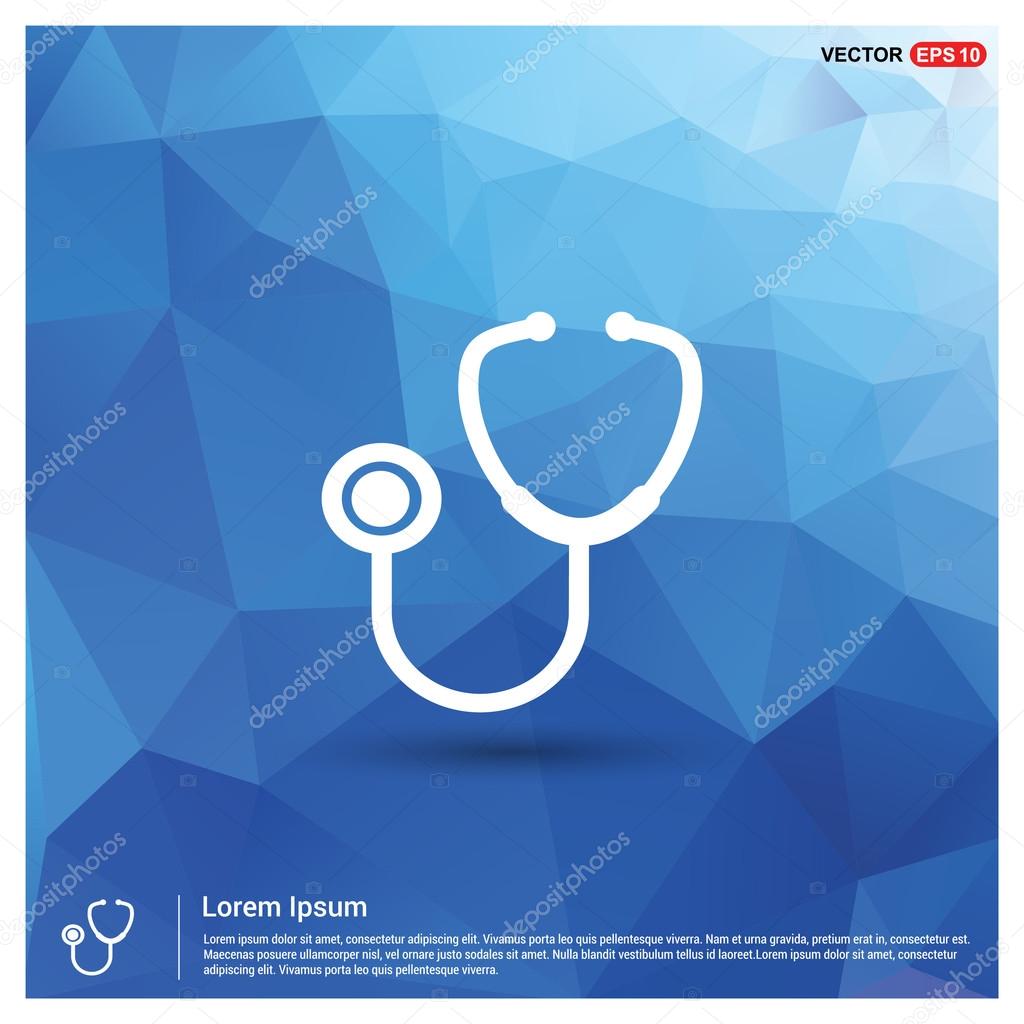 medical stethoscope icon
