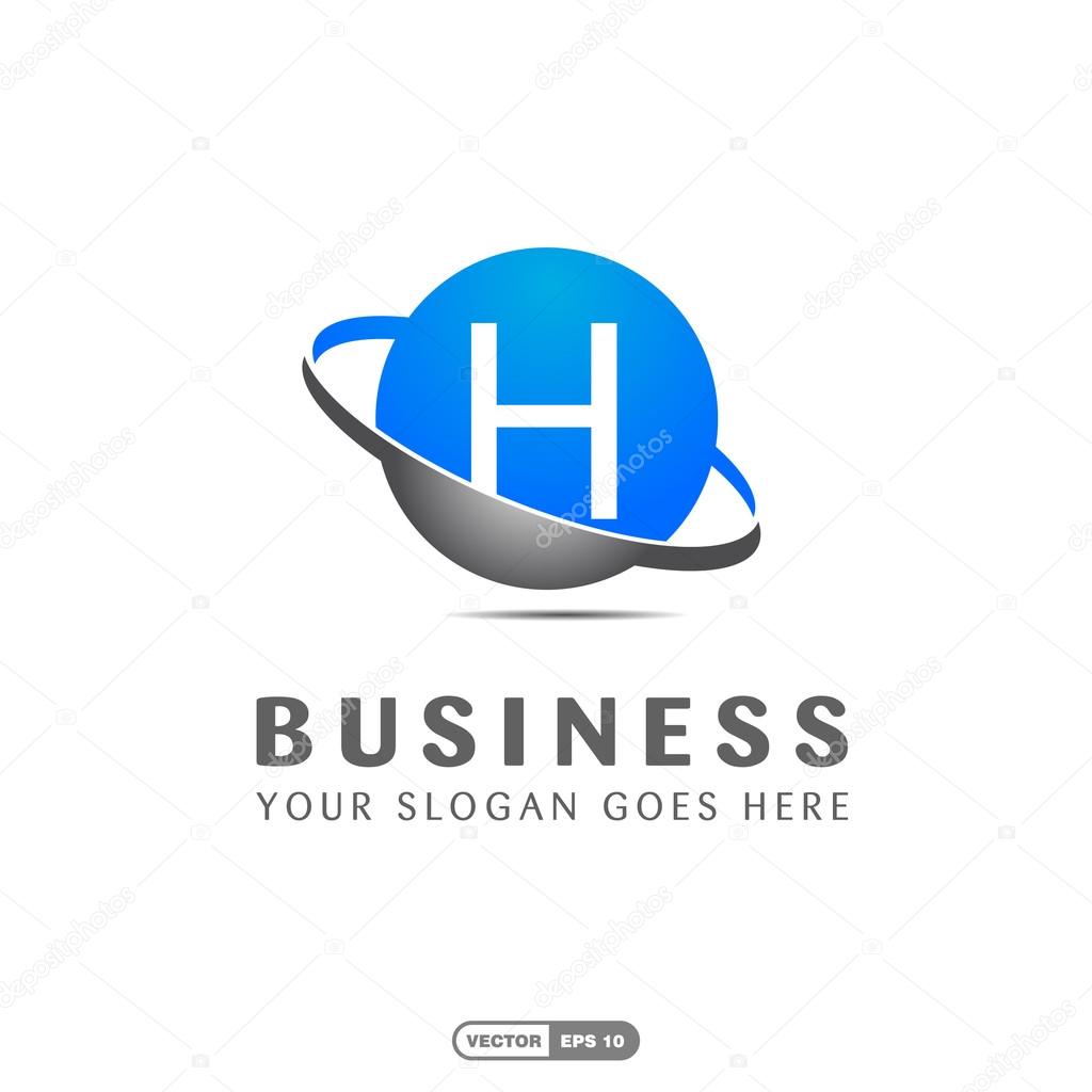 Business company letter H logo