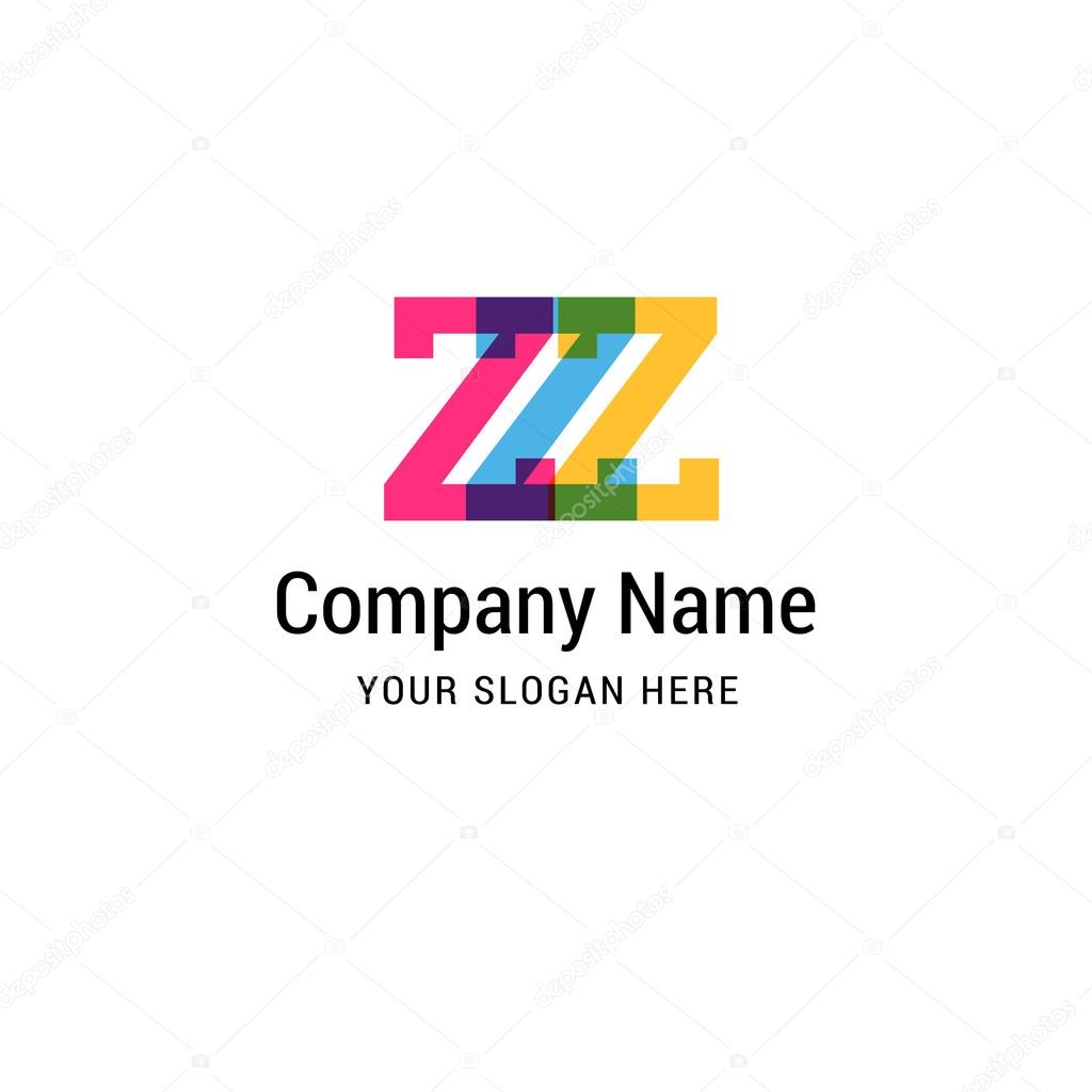 Letter Z logo icon design | alphabet letter | Stylish typographic template elements | corporate identity