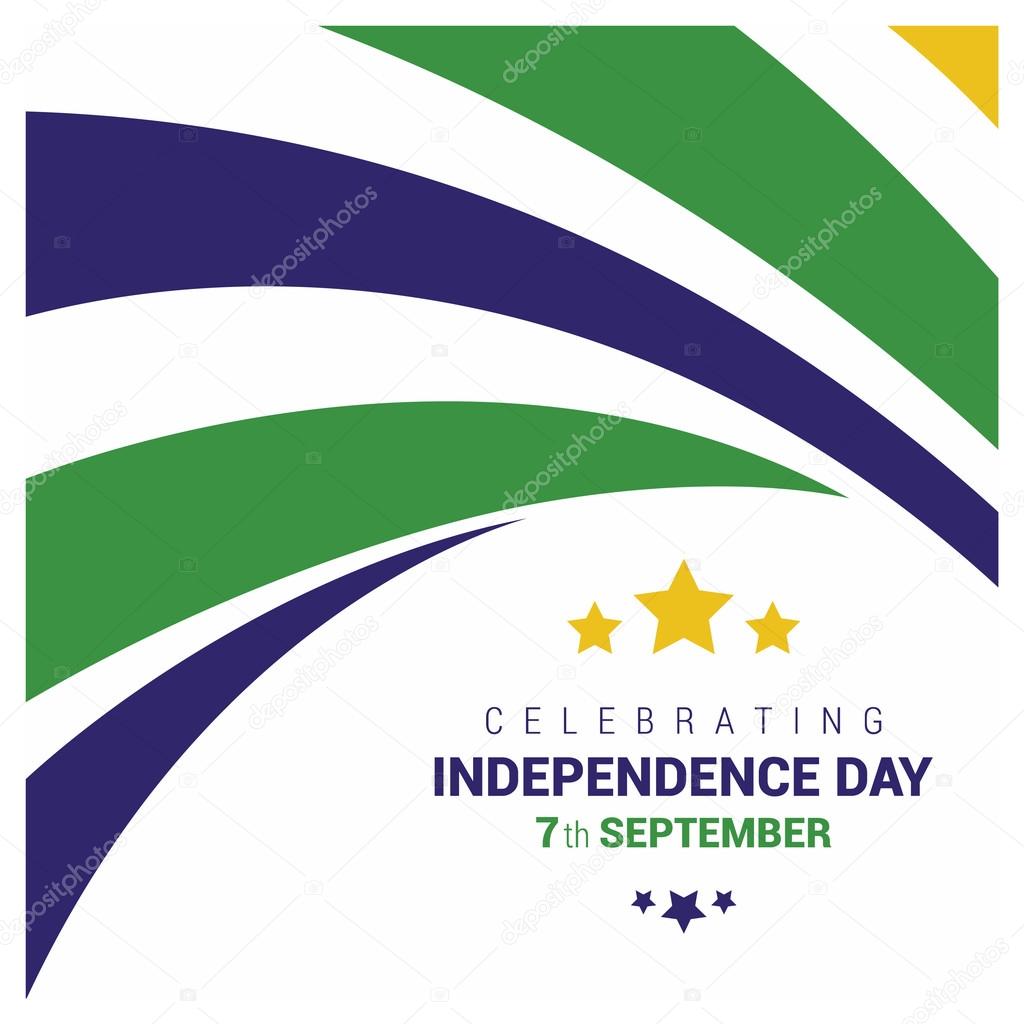 Brazil Independence Day card