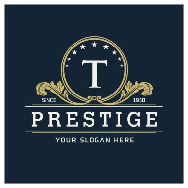 Company Logo Template with Letter T