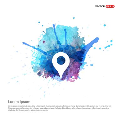 Harita iğne simgesi