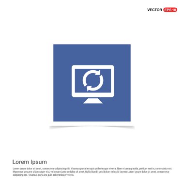 Masaüstü ve yenileme simgesi