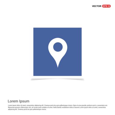 Harita iğne simgesi