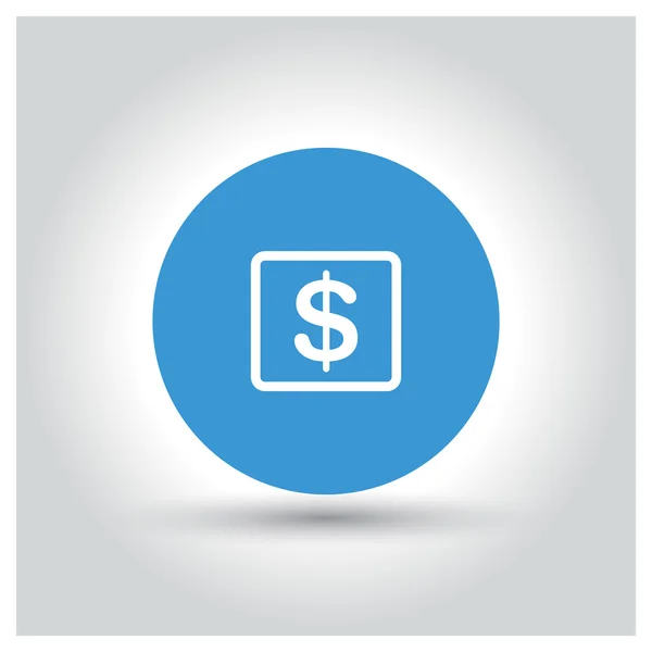 Dollar Sign Icon. — Stock Vector