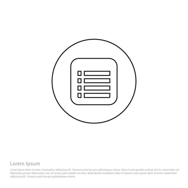 Icône de pictogramme contour — Image vectorielle