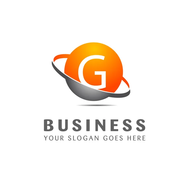 Business company letter G logo — Stock Vector