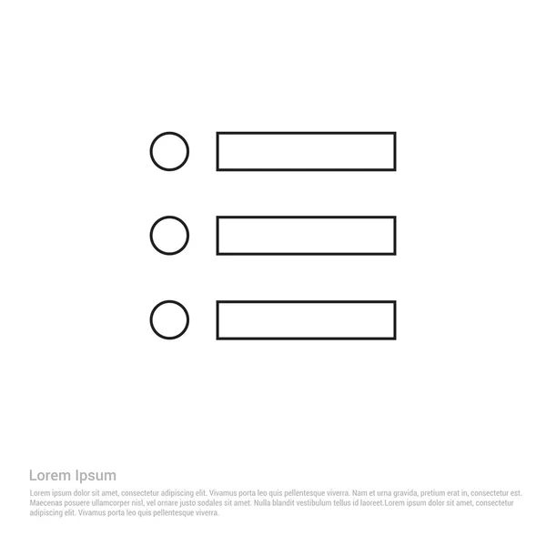 Icône de pictogramme contour — Image vectorielle