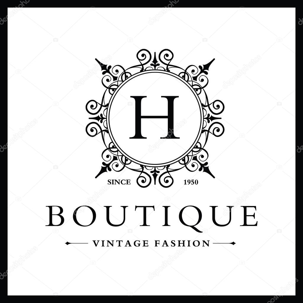 Boutique Logo Design With Letter H Stock Vector Image By C Ibrandify Boutique Logo Design With Letter H Stock Vector Image By C Ibrandify