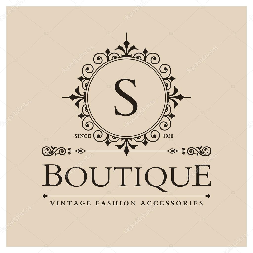 S Letter logo, Monogram design elements, line art logo design. Beautiful Boutique Logo Design. Vector illustration