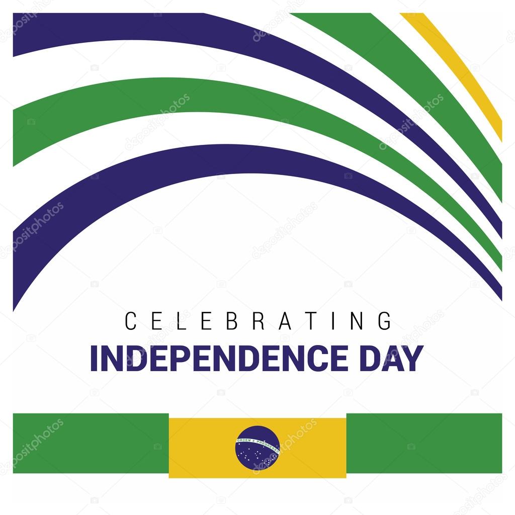 Brazil Independence Day card