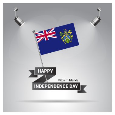 Pitcairn Adaları Bağımsızlık günü poster