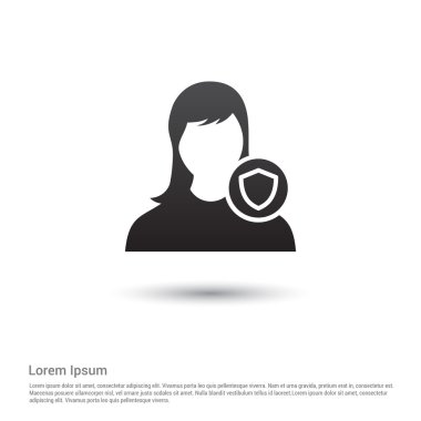 Korumalı kullanıcı simgesi