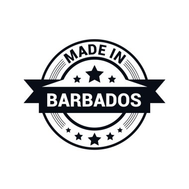 Barbados - yuvarlak lastik damga yapılmış