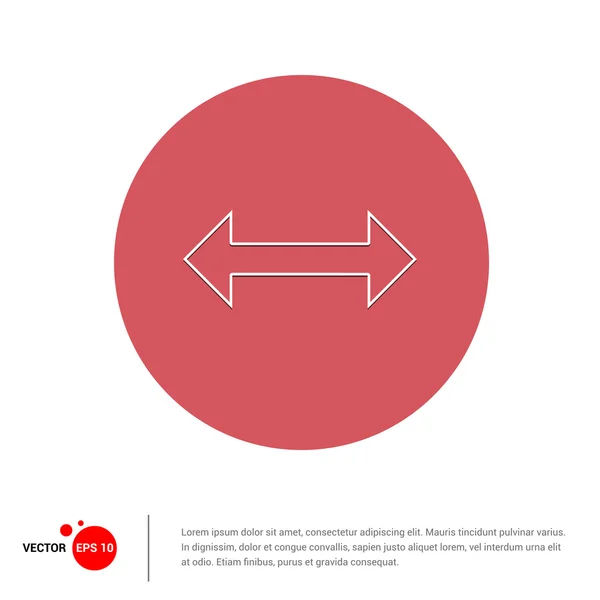 Setas ícone web —  Vetores de Stock