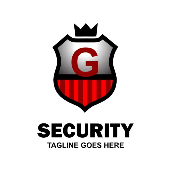 Βασιλιάς ασφαλείας λογότυπο G. — Διανυσματικό Αρχείο