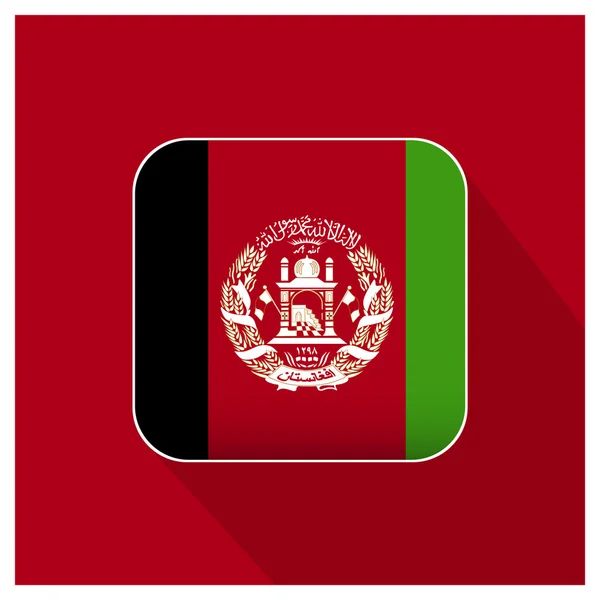 Vektor Afganisztán zászló — Stock Vector