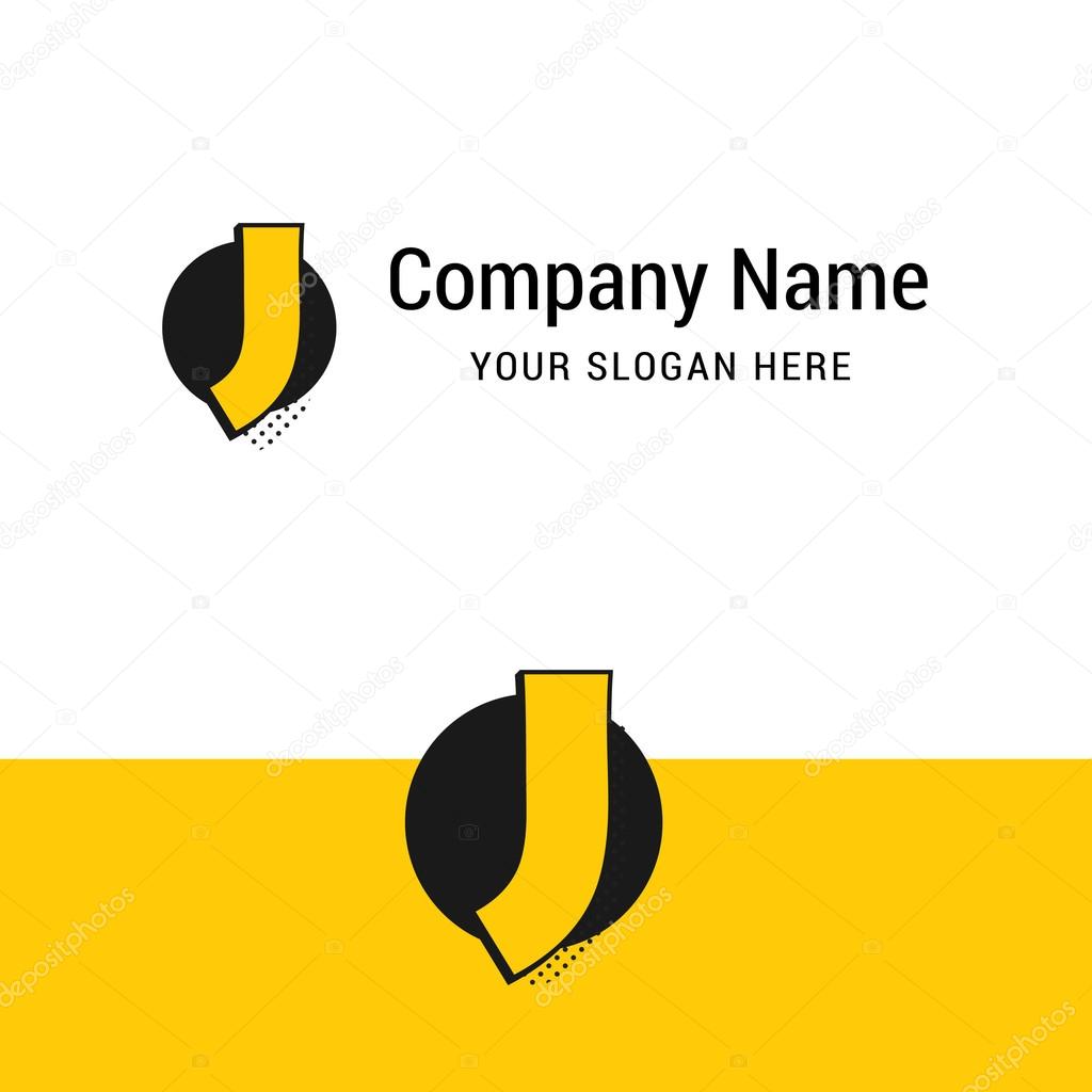 Imágenes Con Letra J A Color Plantilla De Logotipo De