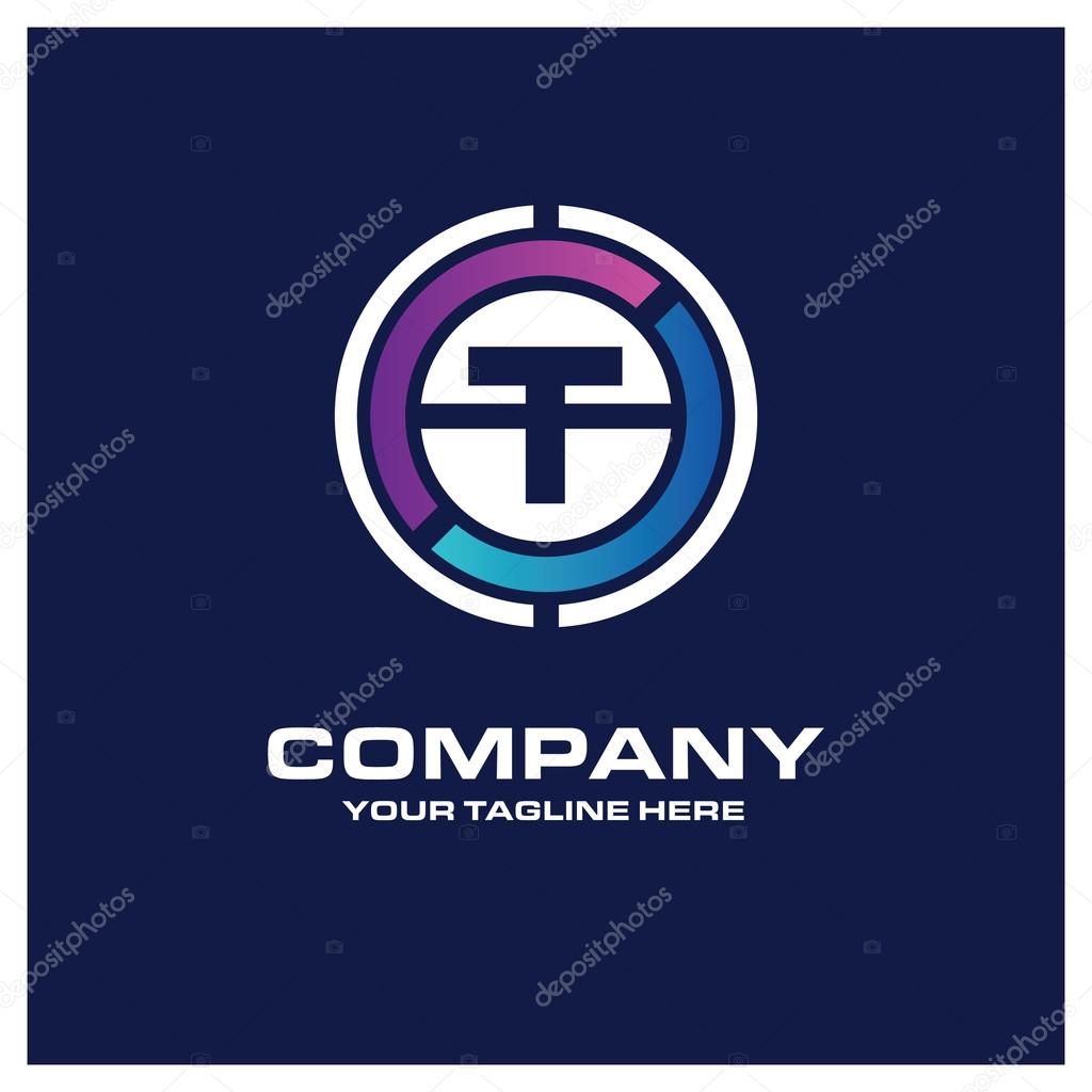 T Letter logo