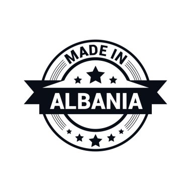 Arnavutluk'ta yaptı. Yuvarlak damga