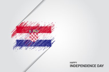 Hırvatistan Bağımsızlık günü poster