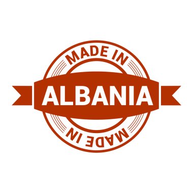 Arnavutluk'ta yaptı. Yuvarlak damga