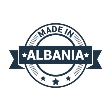 Arnavutluk'ta yaptı. Yuvarlak damga