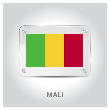 Mali bayrak cam levha